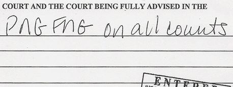 Not Guilty Felony DUI